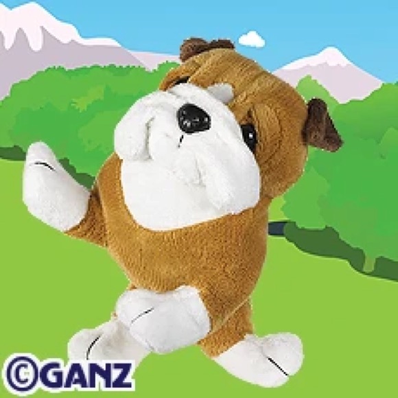 WEBKINZ Ganz BULLDOG HM126 w/hang & but Tag No Code plush stuffed animal - Picture 16 of 16